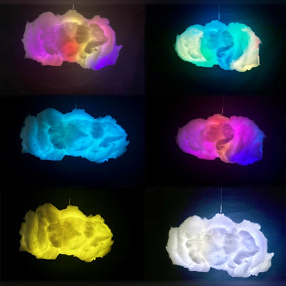 USB Cloud Light APP Control Music Synchronization 3D RGBIC Ambient Light Lightning Simulation Clouds Bedroom Room Light - Here2Save