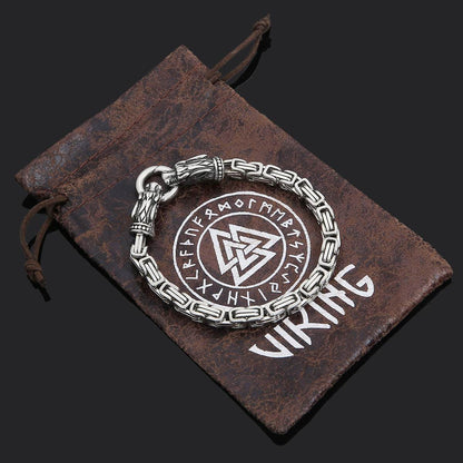 New Faucet Stainless Steel Bracelet Viking Domineering - Here2Save