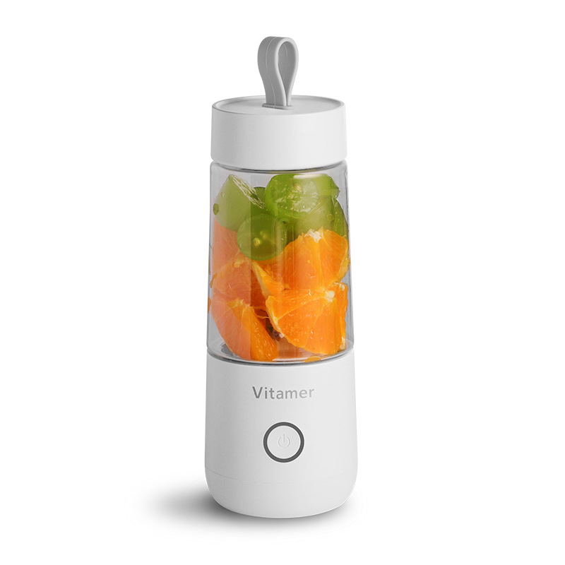 350ml Portable Blender Juicer Electric USB Rechargeable Mixer Smoothie Slushy Cup Juice Blender Bottle USB Charging Kitchen Gadgets - Here2Save