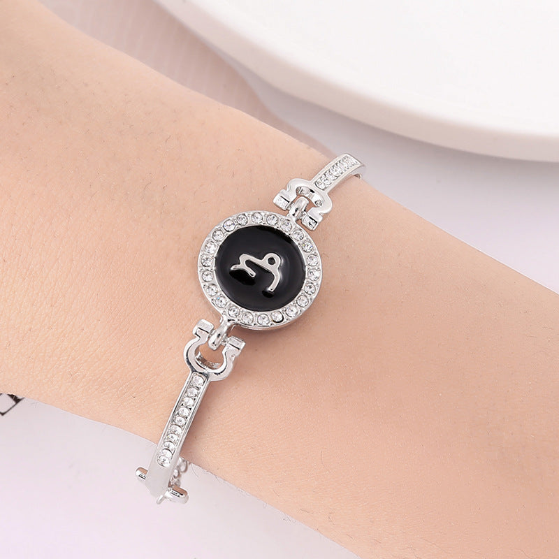 New Korean Style Fashionable Simple 12 Constellation Bracelet