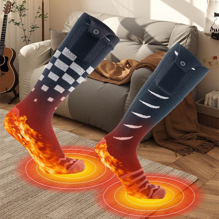 Smart APP Mobile Phone Remote Control Heating Socks - Here2Save