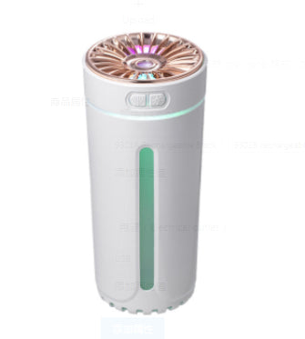 Wireless Air Humidifier Colorful Lights Mute Ultrasonic USB Fogger Diffuser Purifier 800mAh Rechargeabl Cool Mist Maker For Car - Here2Save