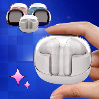 Wireless Bluetooth Headset Transparent Mini Bin - Here2Save