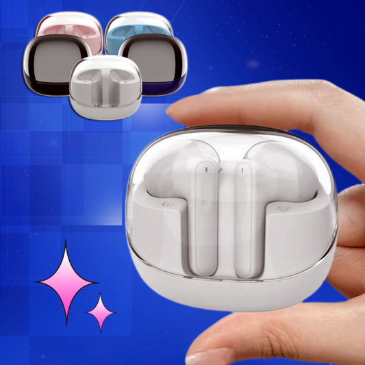 Wireless Bluetooth Headset Transparent Mini Bin - Here2Save