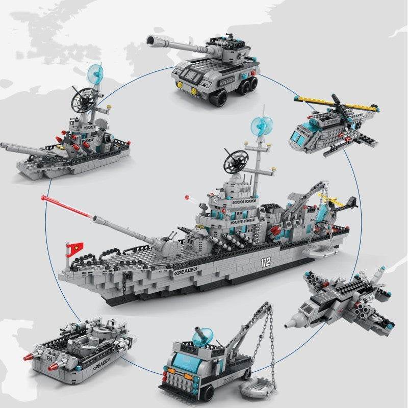 Chinese Building Blocks Carrier Assembly Insert Toy Boys Intelligence Use Brain - Here2Save