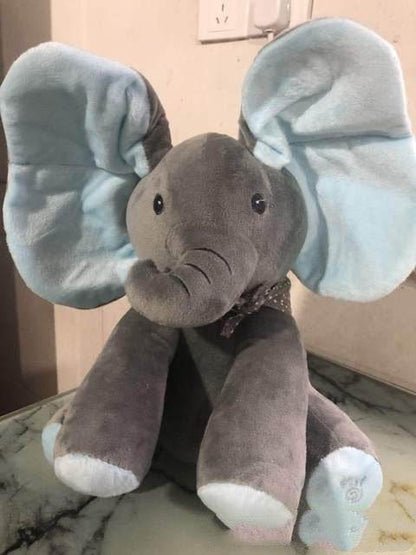 Peek-A-Boo Interactive Elephant Plush Toy - Here2Save