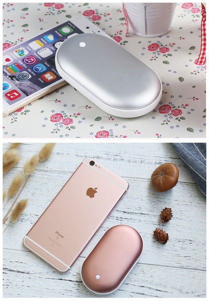 Macaron USB Charging Hand Warmer Power Bank