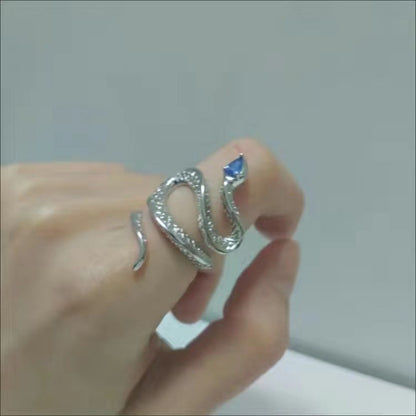 Women's Snake Ring Pattern Psychic Snake Design Rings