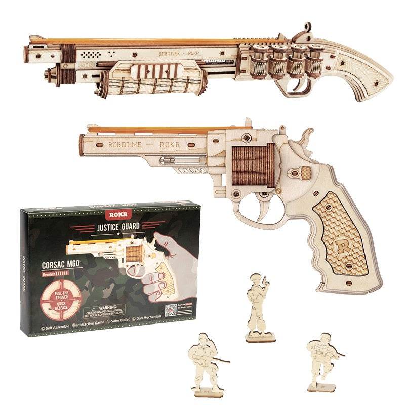 Robotime Gun Blocks Model Buliding Kit Toys Gift For Children Kids Boys Birthday Gift - Here2Save