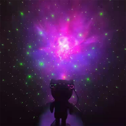 Astronaut Starry Sky Projection Lamp RGB Colorful Transformation Starry Sky Projection