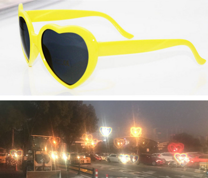 Night Lights Change Love Special Effects Glasses Sunglasses - Here2Save