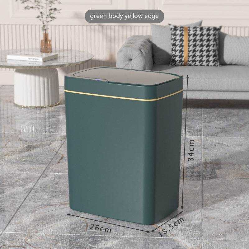 Polypropylene Smart Inductive Ashbin Kitchen With Lid Large Capacity - Here2Save