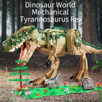 Children's Jurassic Dinosaur Building Blocks Puzzle Toys