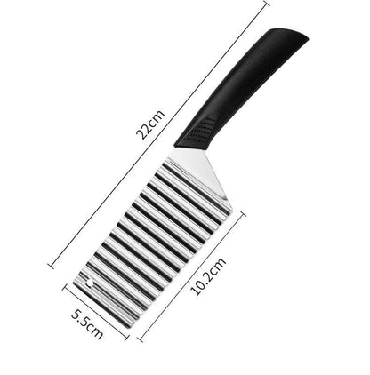 Stainless Steel Multifunctional Potato Chip Cutter - Here2Save