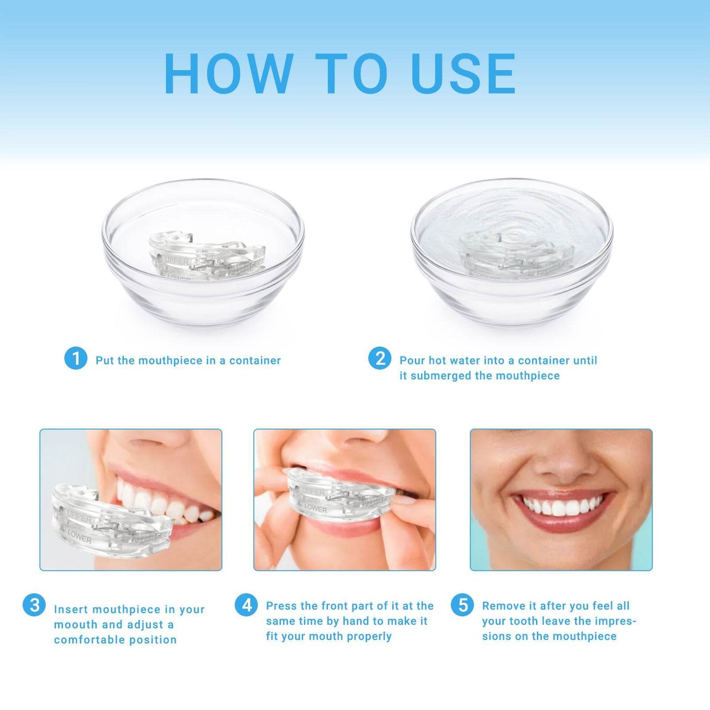 New PC Plastic Adjustable Braces - Here2Save