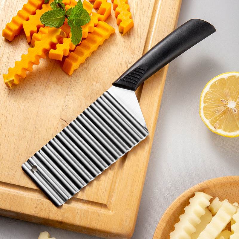 Stainless Steel Multifunctional Potato Chip Cutter - Here2Save