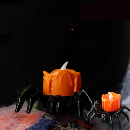 Halloween Festival Atmosphere Creative Halloween Spider Candlestick Ornaments - Here2Save