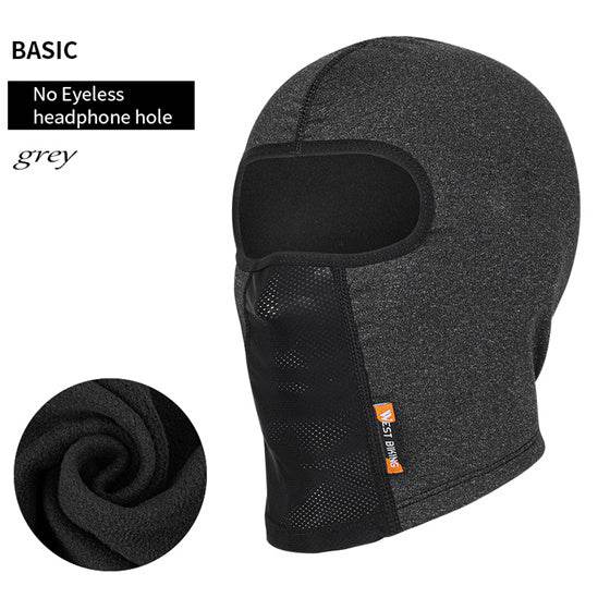 Ski Fleece With Glasses Hole Motorcycle Headgear Bicycle Mask - Here2Save