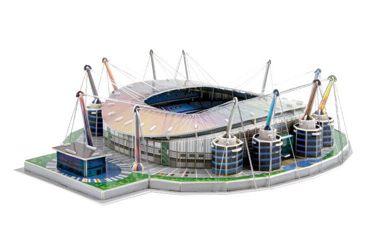 Classic Jigsaw DIY 3D Puzzle World Football Stadium European Soccer Playground Assembled Building Model Puzzle Toys For Children