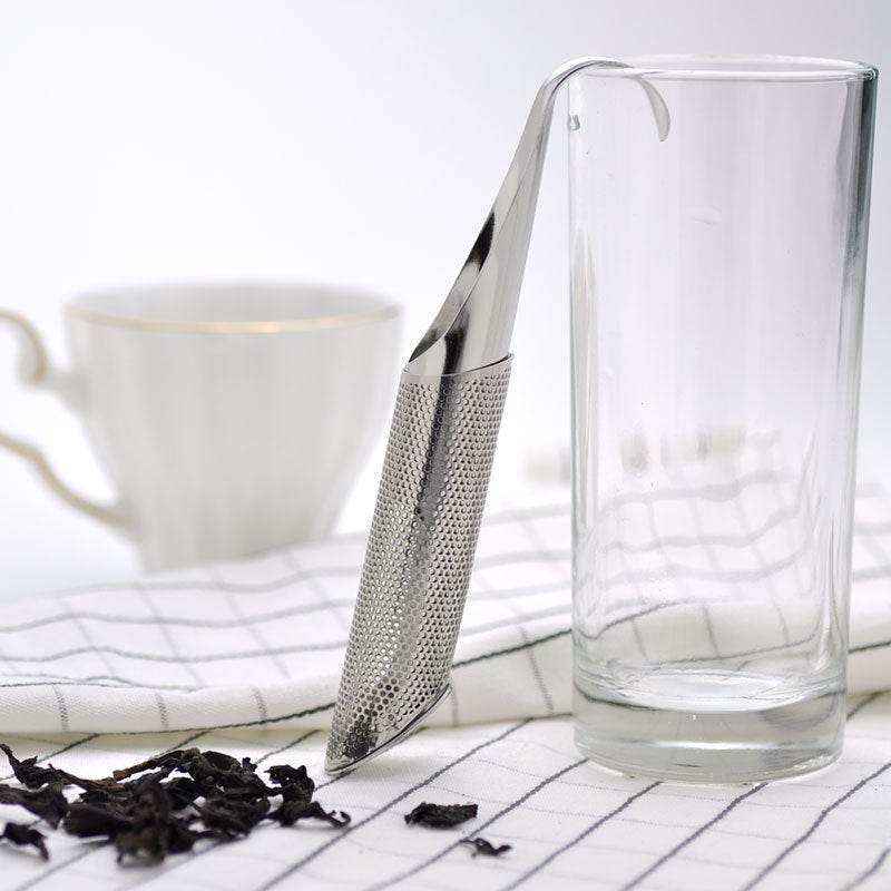 New 304 Stainless Steel Tea Strainer Hanging Pipe Type - Here2Save
