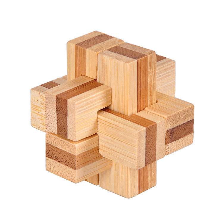 Kongming lock bamboo educational toy