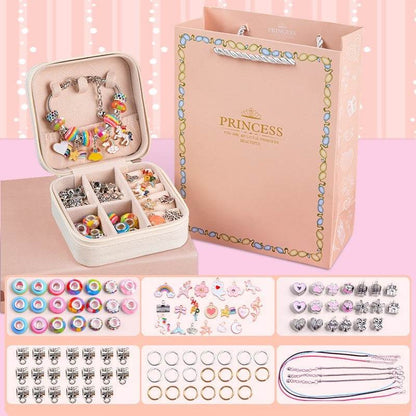 Children's Diy Handmade Beaded Bracelet Creative Jewelry Set Gift Box - Here2Save