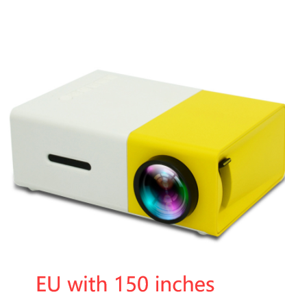 Proyector portátil 3D Hd Led cine en casa cine compatible con HDMI proyector de Audio Usb Yg300 Mini proyector