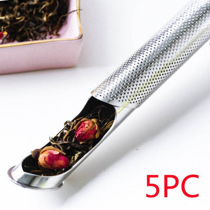 New 304 Stainless Steel Tea Strainer Hanging Pipe Type - Here2Save