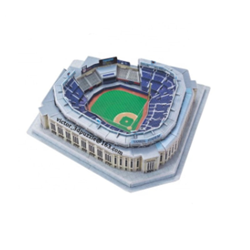 Three-dimensional Jigsaw Major League Baseball Stadium Model