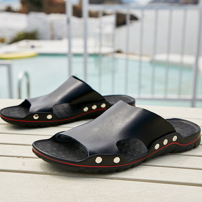 Sandalias de verano para hombre, chanclas, zapatos de playa.