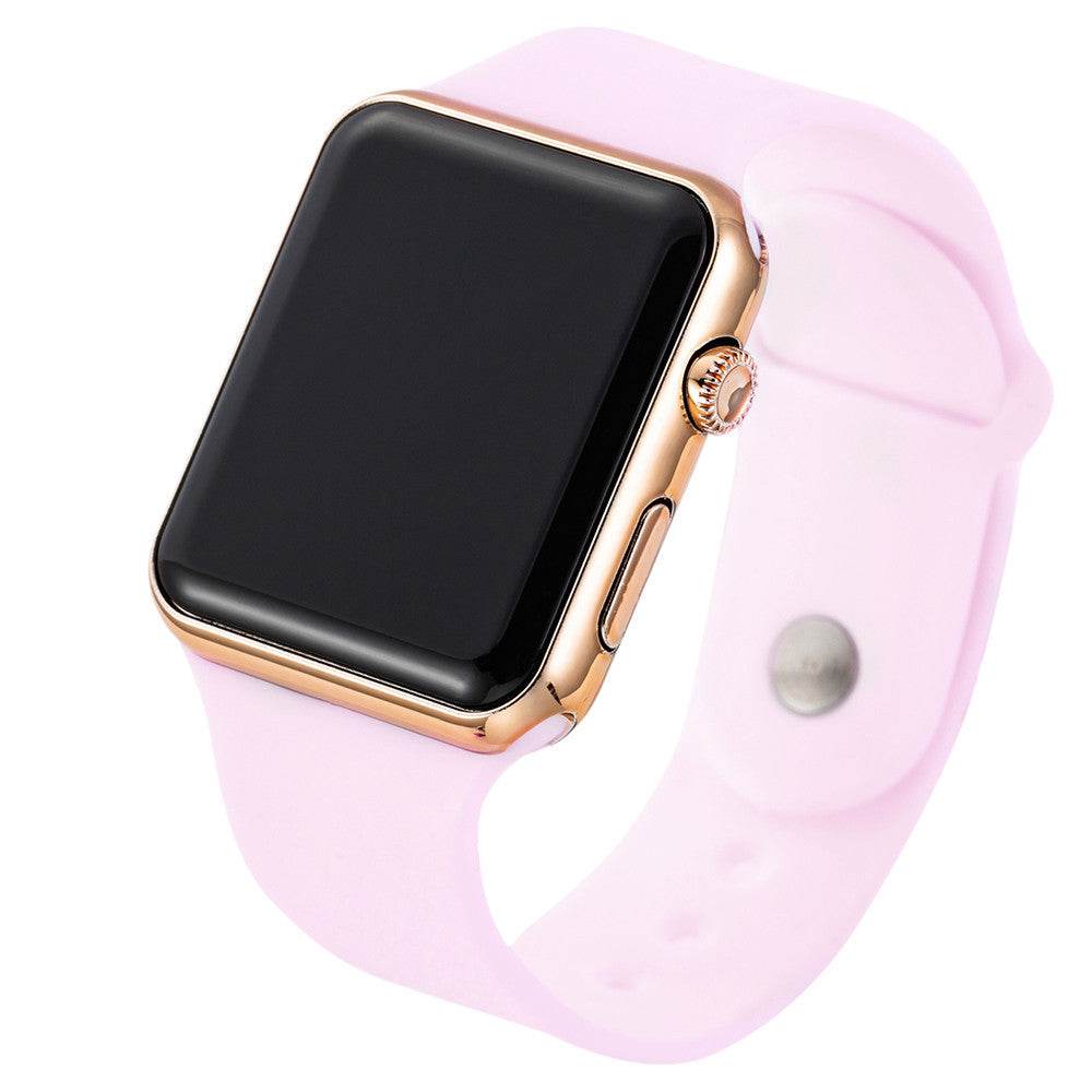 Square Electroplated LED Digital Watch - Here2Save