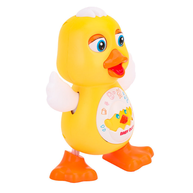 Musical electric swing little yellow duck