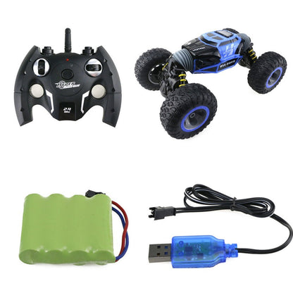 Double-sided Stunt Car  One-button Deformation Child Remote Control Car Off-road Vehicle Climbing Car