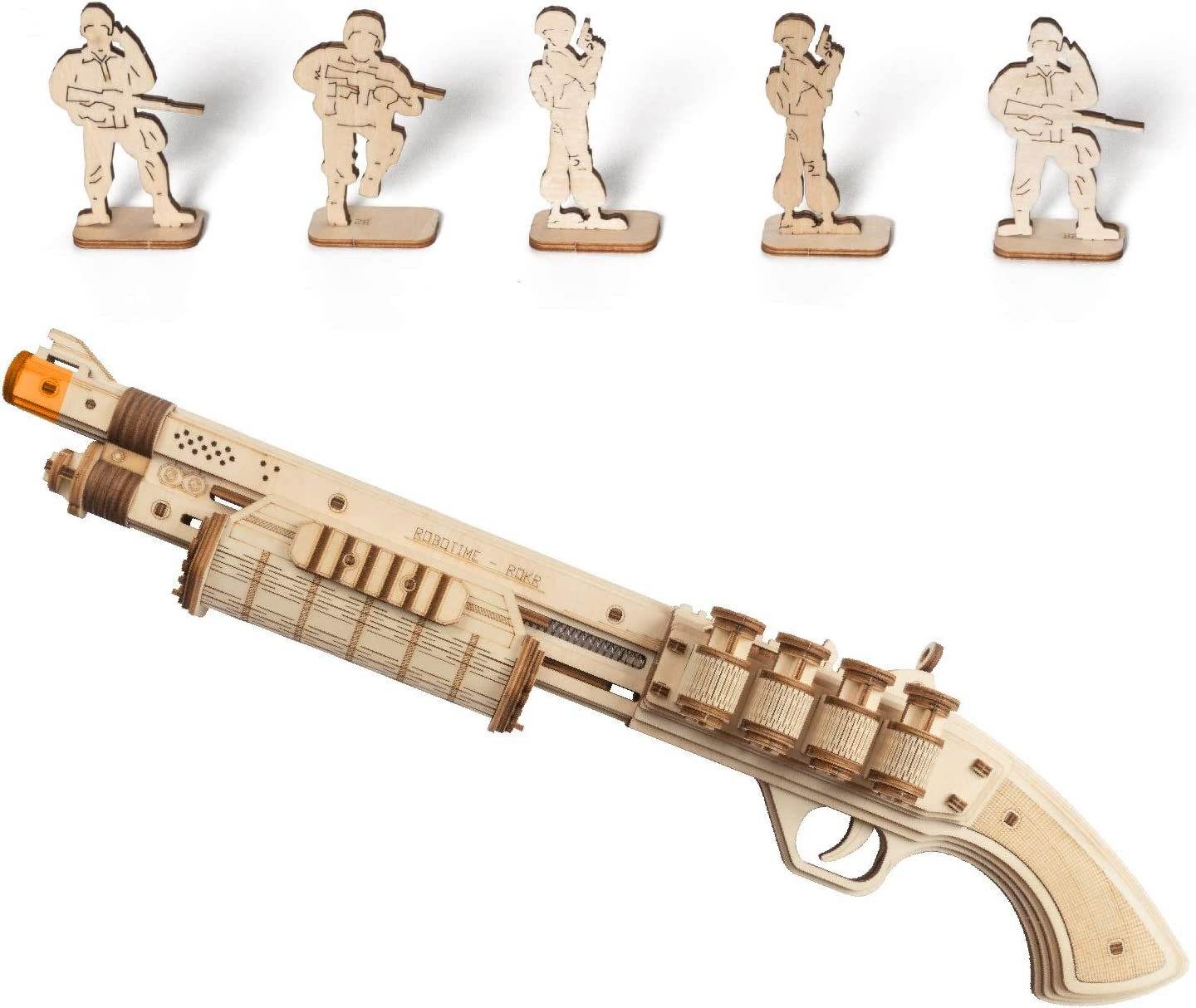 Robotime Gun Blocks Model Buliding Kit Toys Gift For Children Kids Boys Birthday Gift - Here2Save