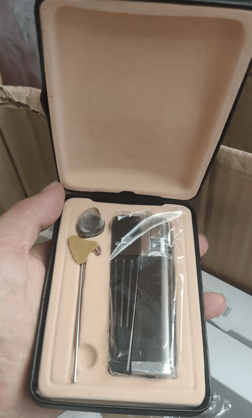 Portable Foldable Mini Metal Pocket Lighter Multipurpose Pipe Reloadable - Here2Save