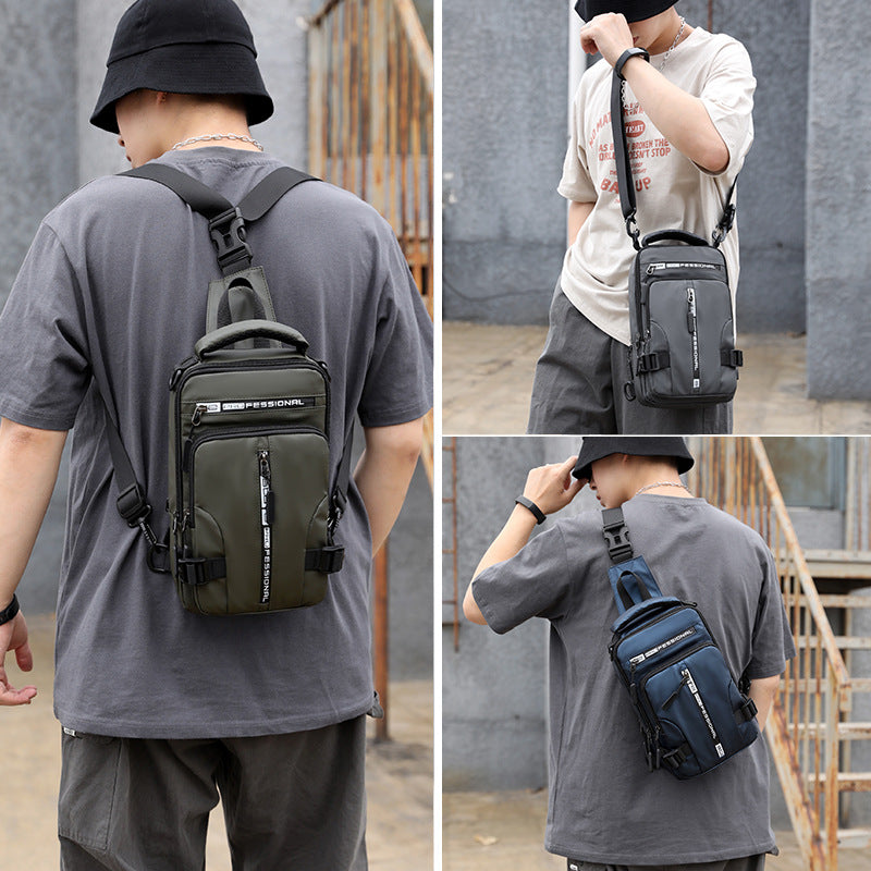 Crossbody Bags Men Multifunctional Backpack Shoulder Chest Bags - Here2Save