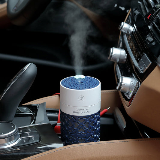 Creative Hollow Humidifier Aromatherapy Vehicle-mounted Home Use