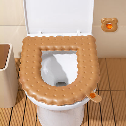 Home Toilet Cover Aromatherapy EVA Four Seasons Universal Portable Paste Toilet Seat Cushion