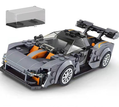 Mini Famous Series Sports Car Assembly Building Blocks Toy Models