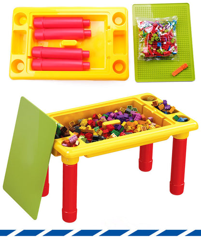 Multifunctional learning storage 310pcs building table