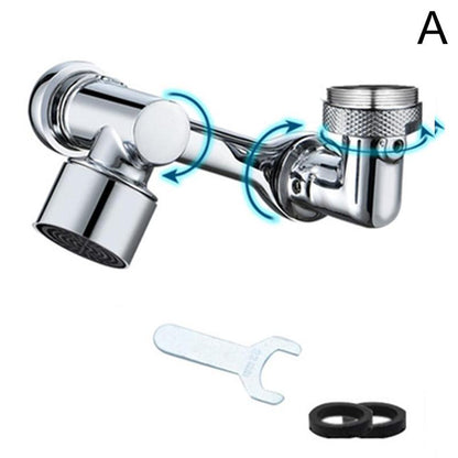 Universal 1080 Swivel Faucet Aerator Multifunction Faucet Extender Universal Swivel Splash Resistant Shower - Here2Save