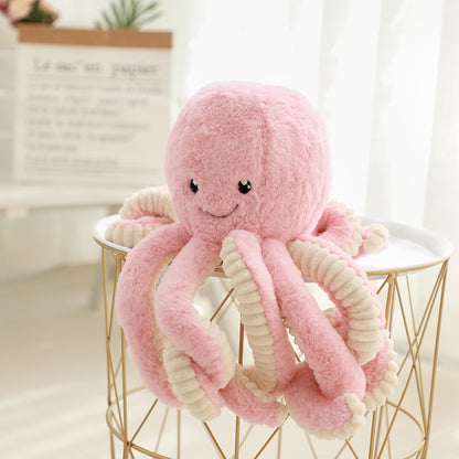 Octopus Plush Toy Octopus Doll Children's Birthday And Holiday Gift Ragdoll Eight-legged Squid Doll