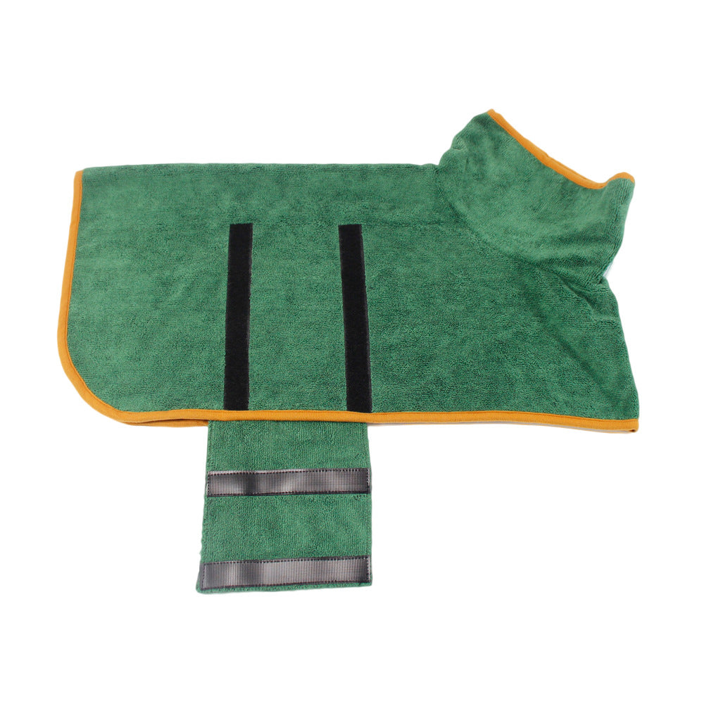 Absorbent Pet Bathrobe With Waist-wrapped Microfiber - Here2Save