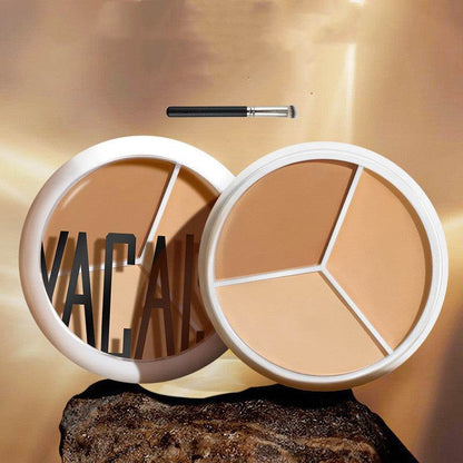 Three-color Concealer Waterproof Without Makeup - Here2Save