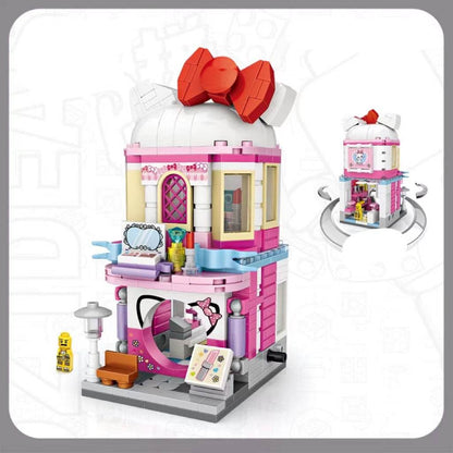 Street View Children's Small Particle Assembling Building Blocks Educational Toys - Here2Save