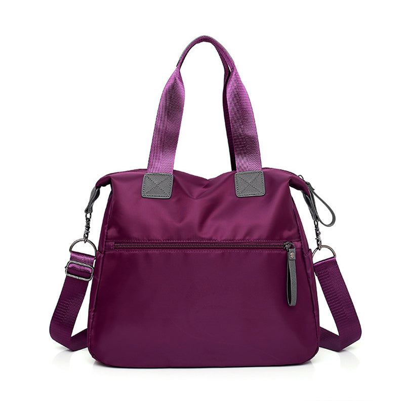 Bolso de hombro multibolsillo de gran capacidad para mujer, bolsos impermeables de nailon, bandoleras cruzadas informales para ir al trabajo