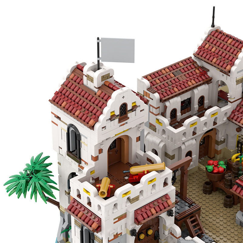 Classic Architectural Series Pirate Building Blocks In Barracuda Bay The Fortress Of High Eldorado