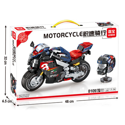 Motorcycle Model Children's Educational Toy Boy Gift