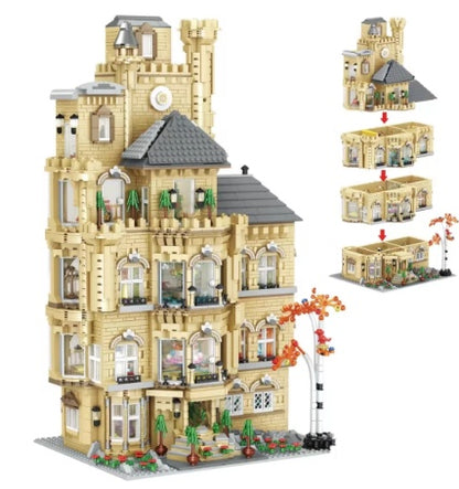 Children's Puzzle Assembled Toy Castle