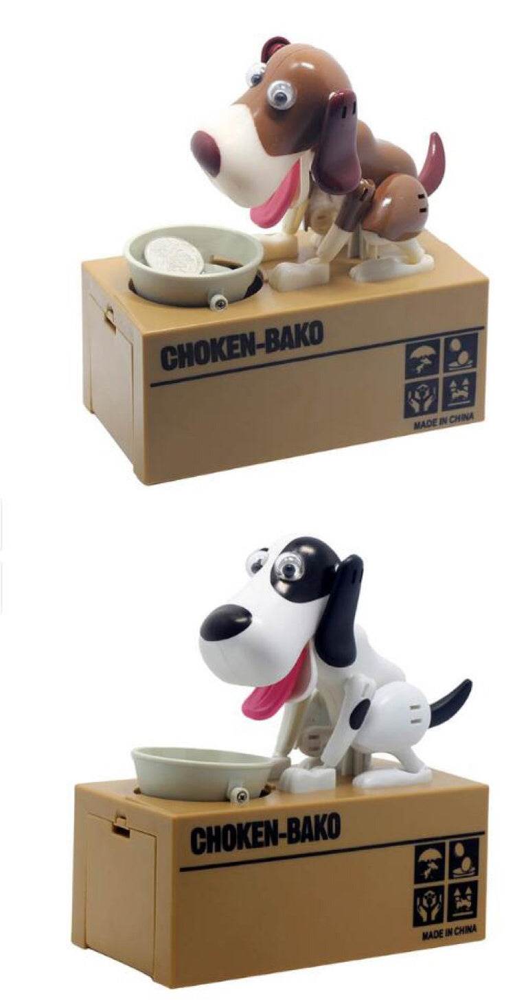 Piggy bank Robotic Dog Bank Canine Money Box Doggy Coin Bank - Here2Save